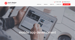 Desktop Screenshot of nextdesign.in